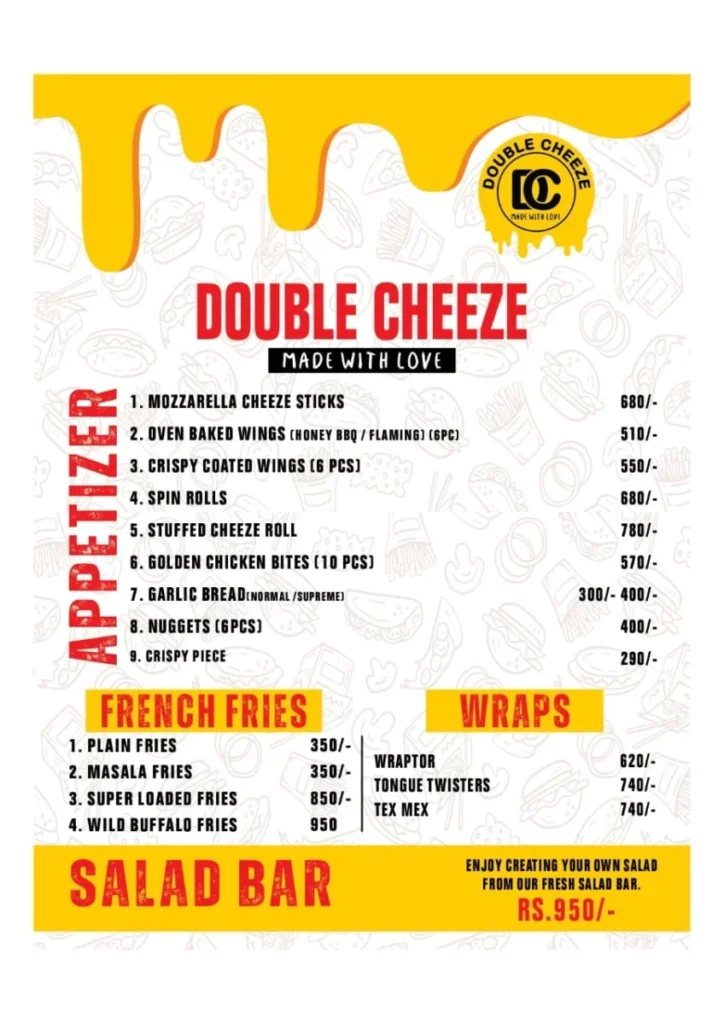 Double Cheese Multan